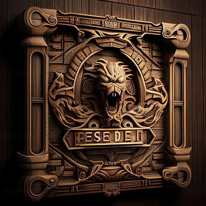 3D модель Гра Resident Evil 5 Desperate Escape (STL)